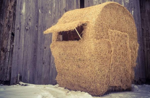 DIY Project: Make Your Own Bale Blind