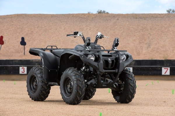 ATV Review: 2014 Yamaha Grizzly 700 in Tactical Black