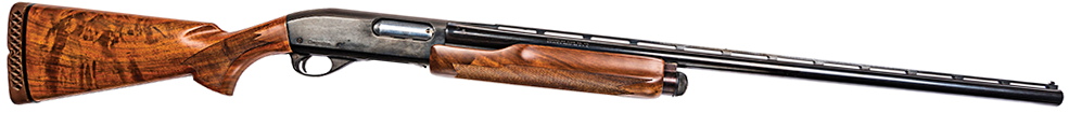 The Remington Model 870 shotgun