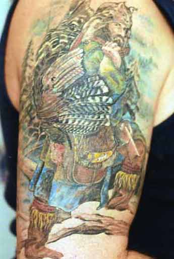 Bow hunting tattoo I had done last year. Artist:Richard Curtis@ Culture  tattoo, Enid Oklahoma : r/tattoos