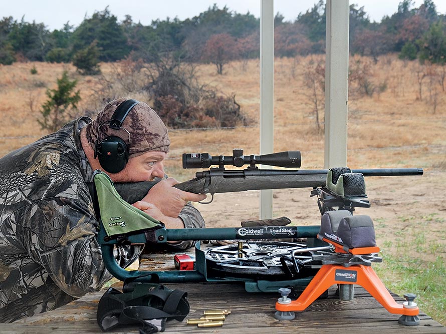 aiming remington 700 at Chain Ranch