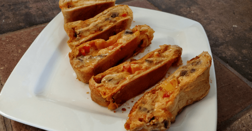 A Recipe for Flaky Cheese and Pepper Dove Rolls