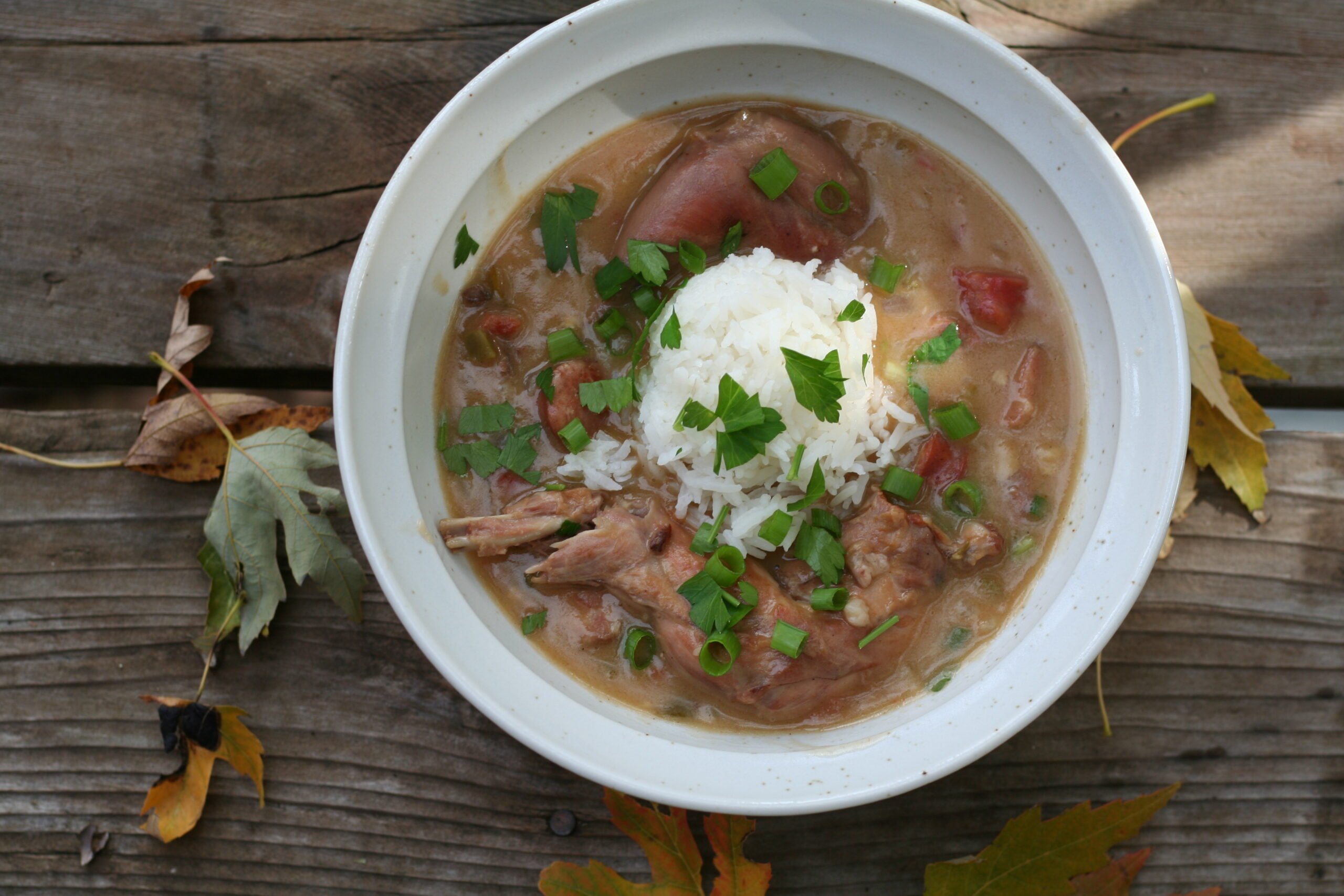 Rabbit and Squirrel Gumbo