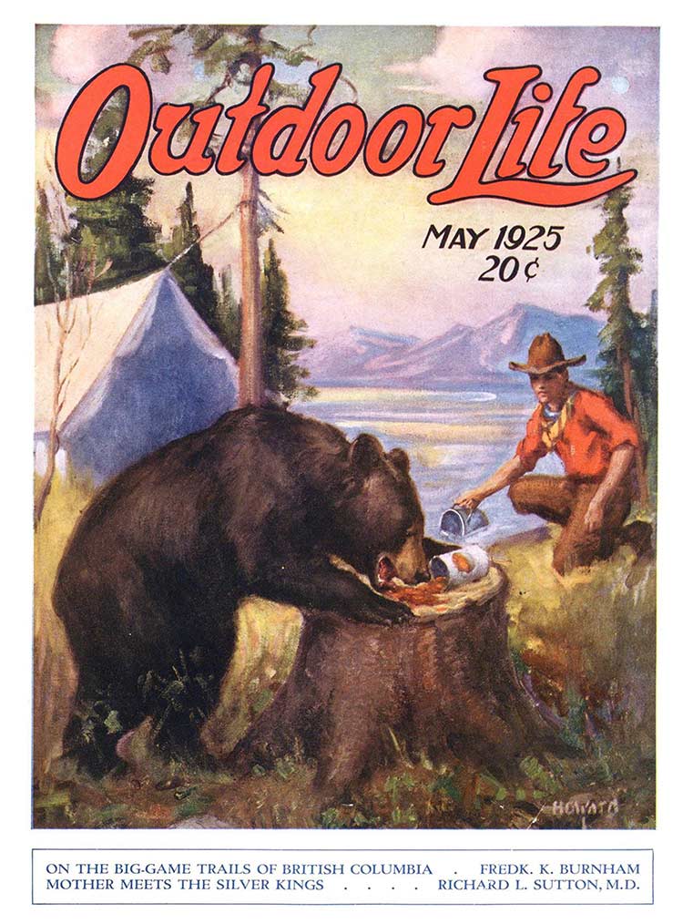 Cover of the May 1925 issue of Outdoor Life