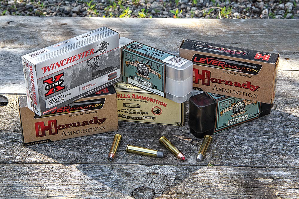 .45/70 loaded in ammo for every type of big game