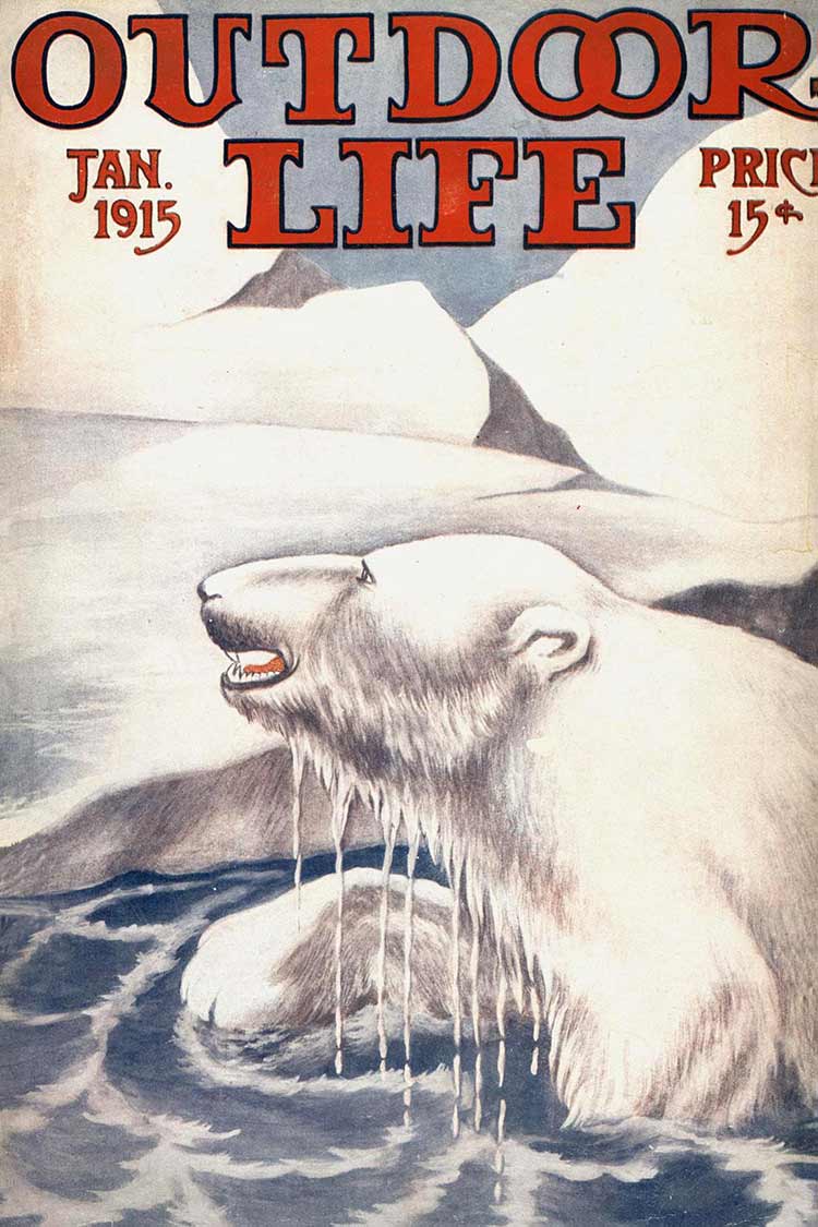 January 1943 Cover of Outdoor Life