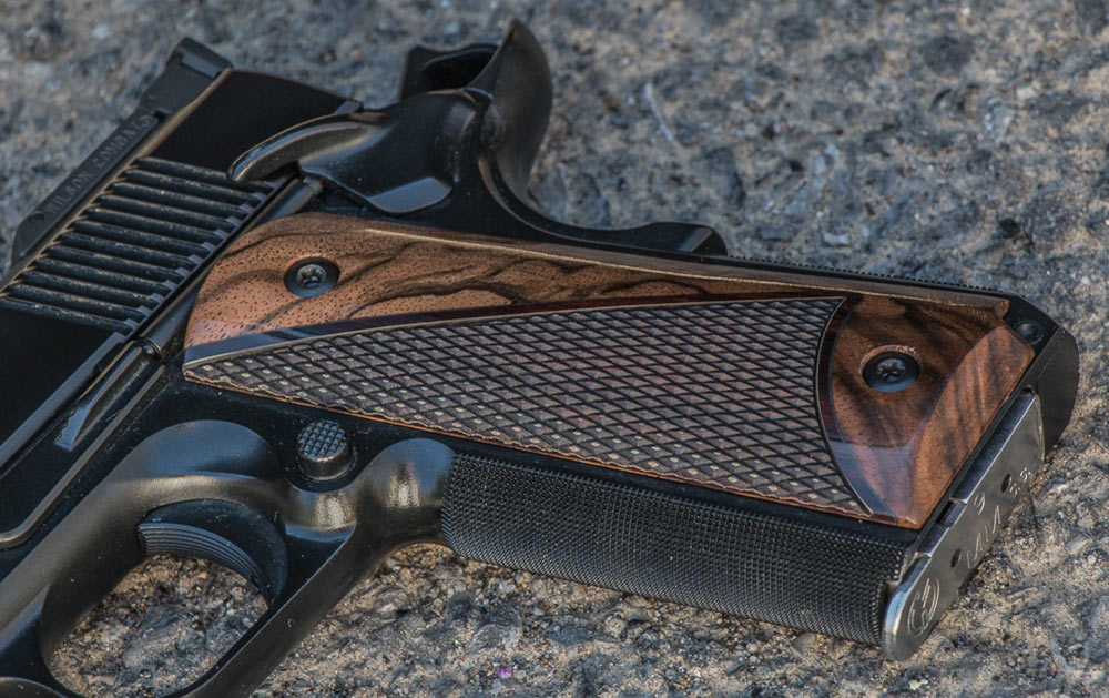 custom wood handgun grips