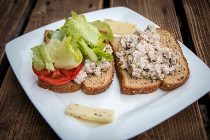 A Recipe for Wild Turkey (Leg) Salad Sandwiches