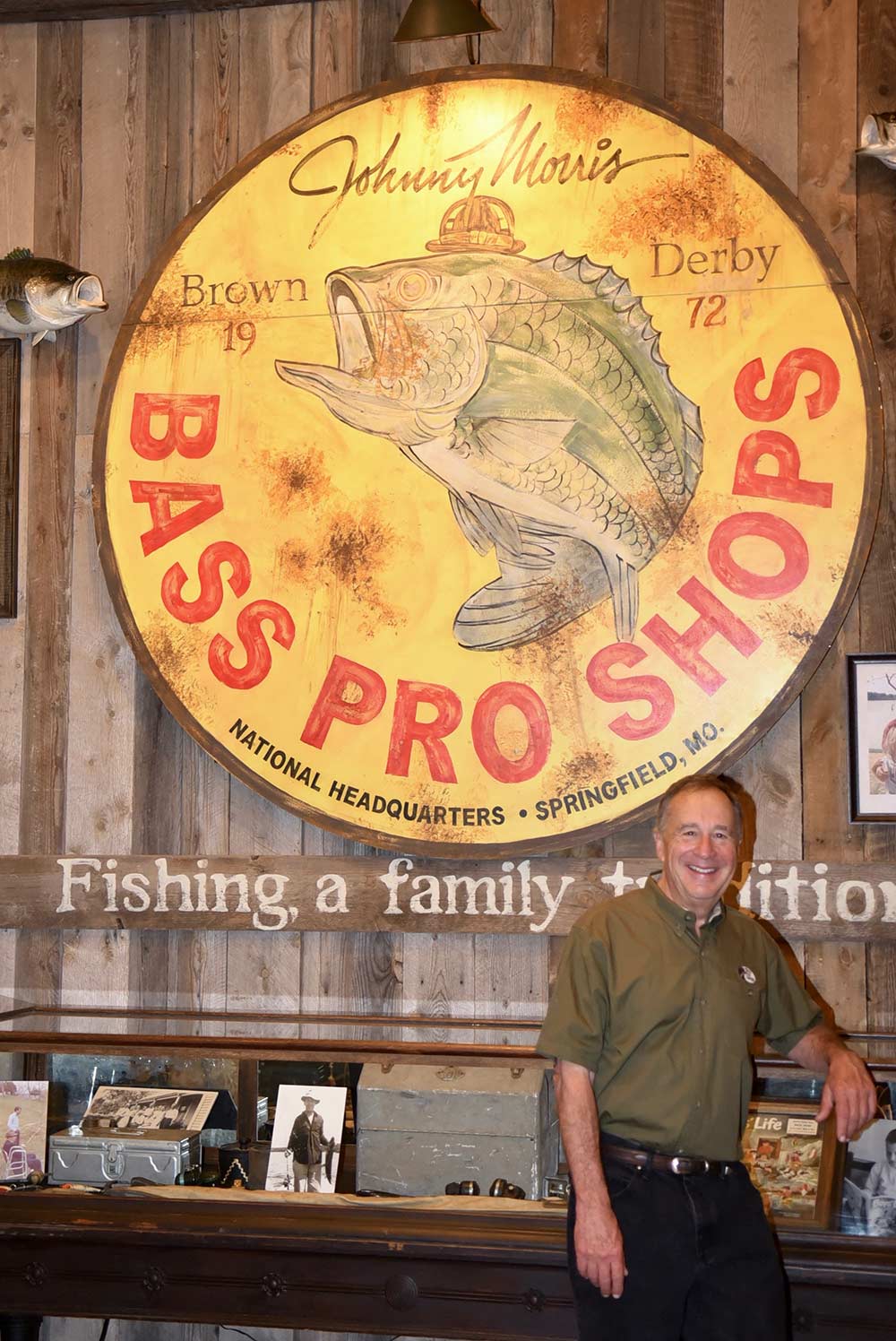 Johnny Morris, founder of Bass Pro Shops