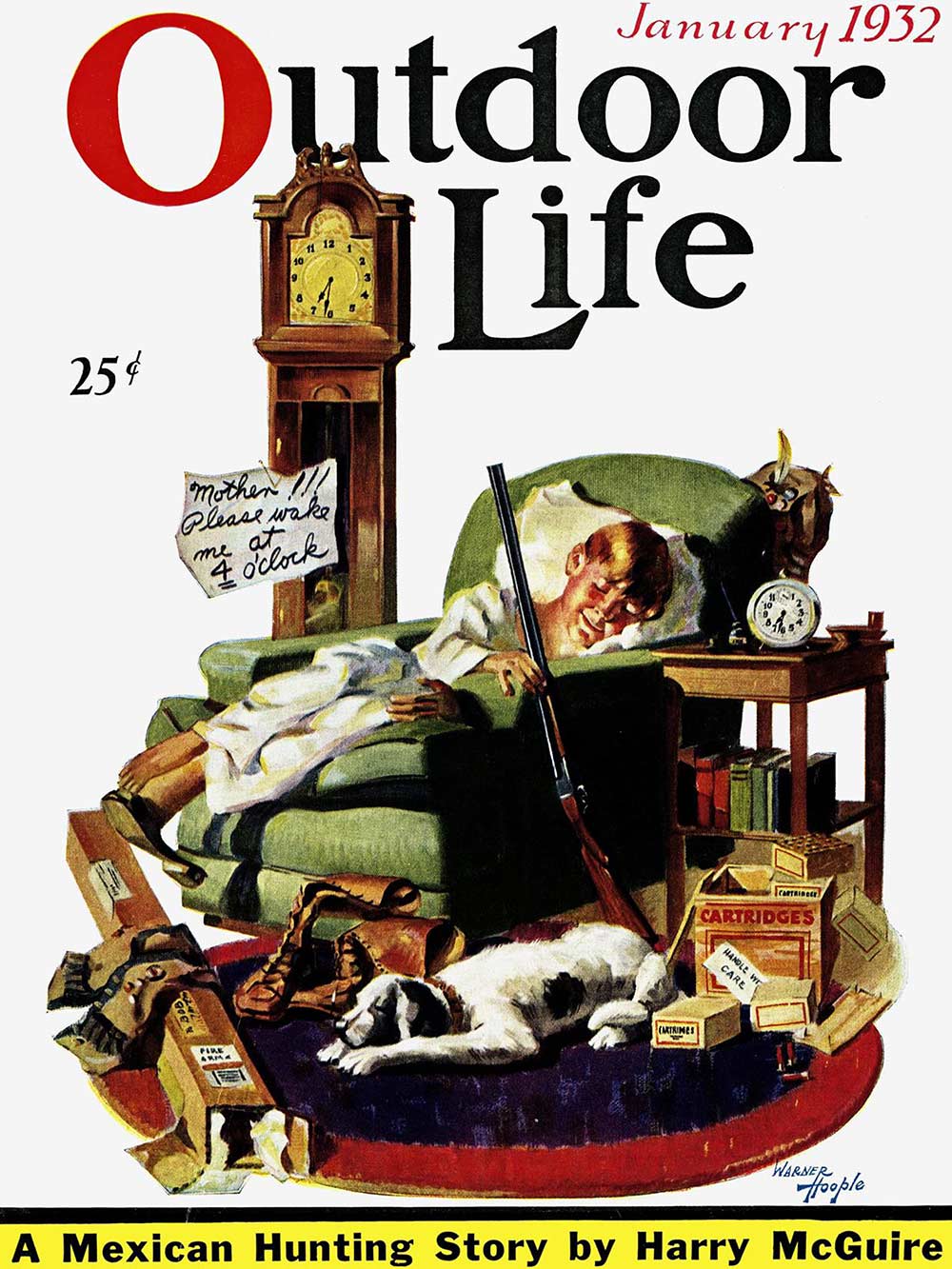 January 1932 Cover of Outdoor Life