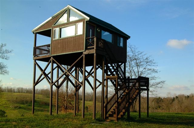You can rent this blind during hunting season.