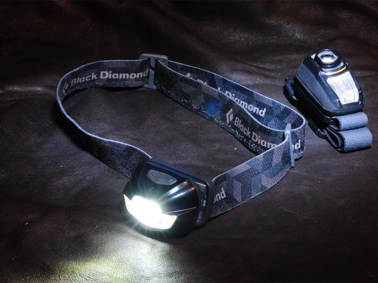 two headlamps