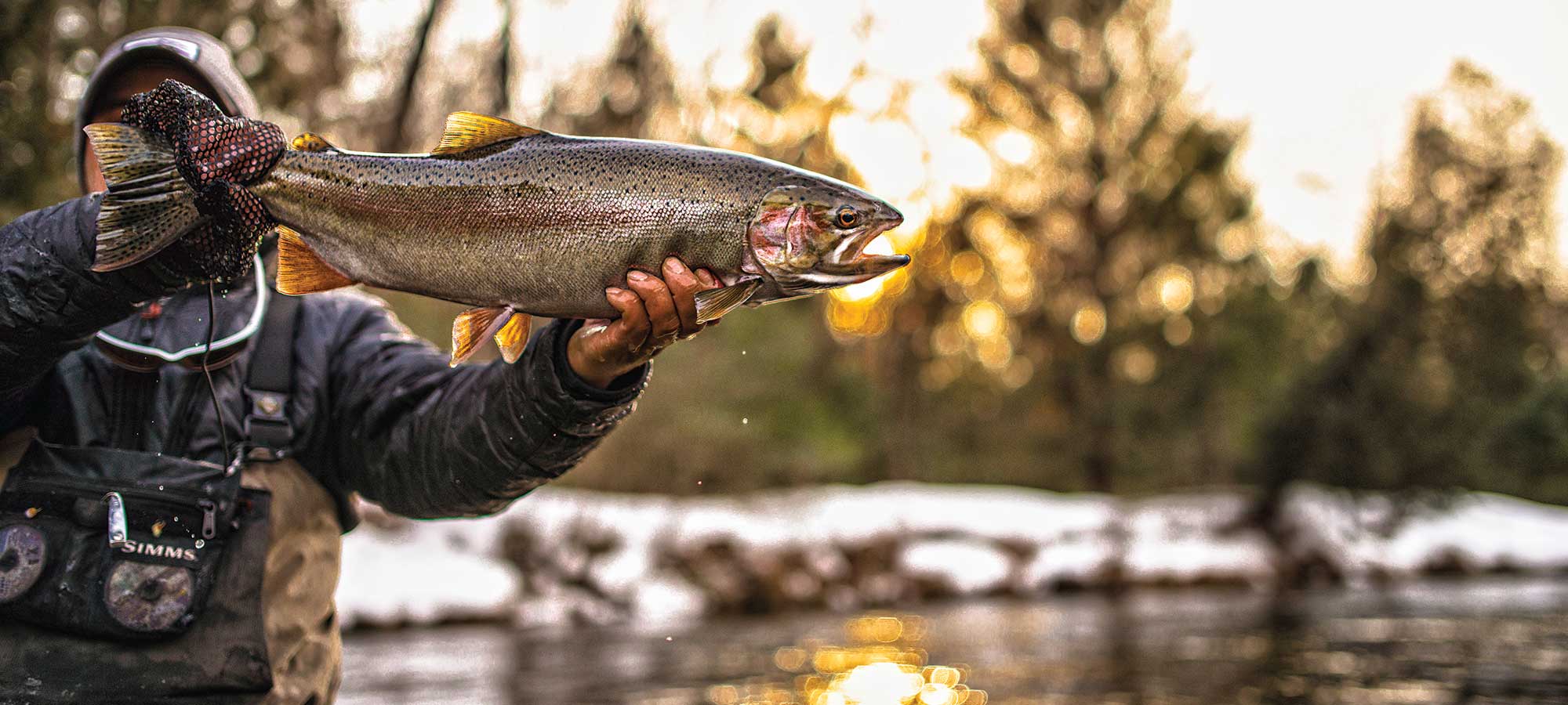Nothing says spring like casting for steelhead