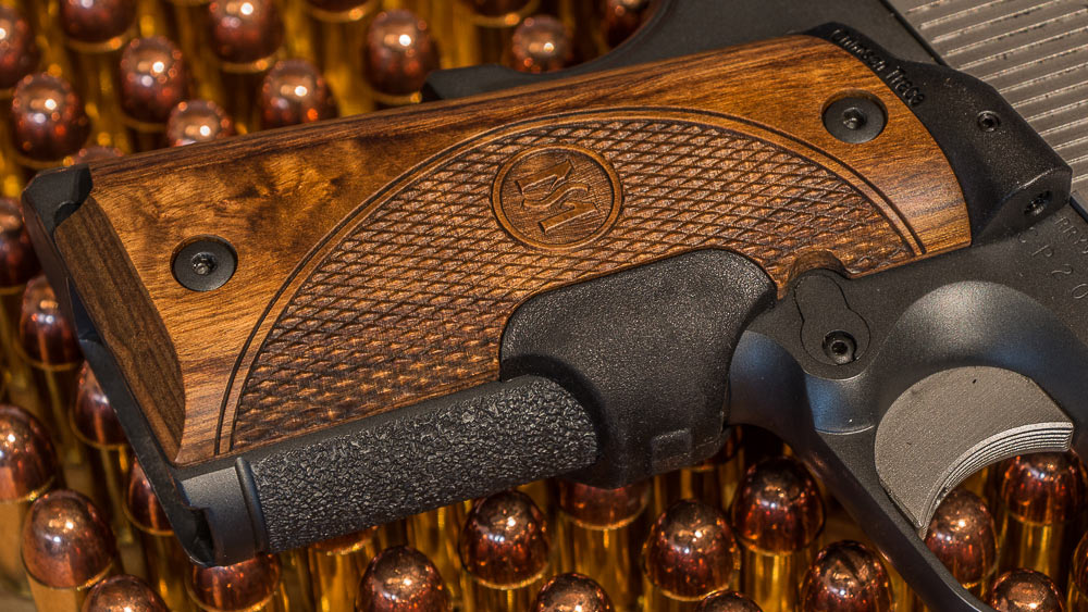 Crimson Trace master series custom handgun grips