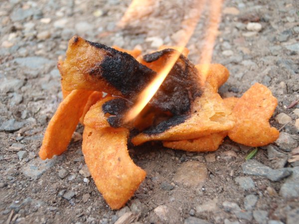 fritos on fire