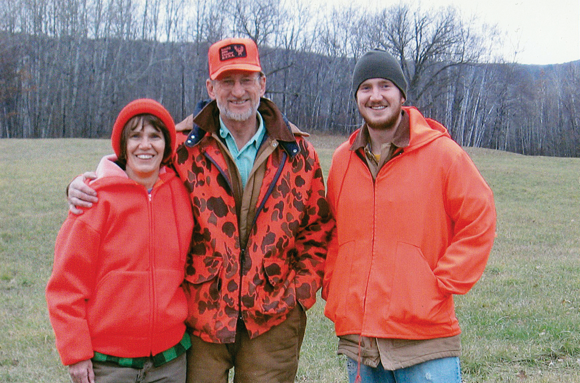 Tim Zick and his hunting family