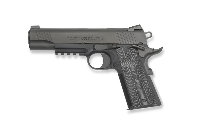 Colt's Newest Series: The Colt Rail Gun in 9mm