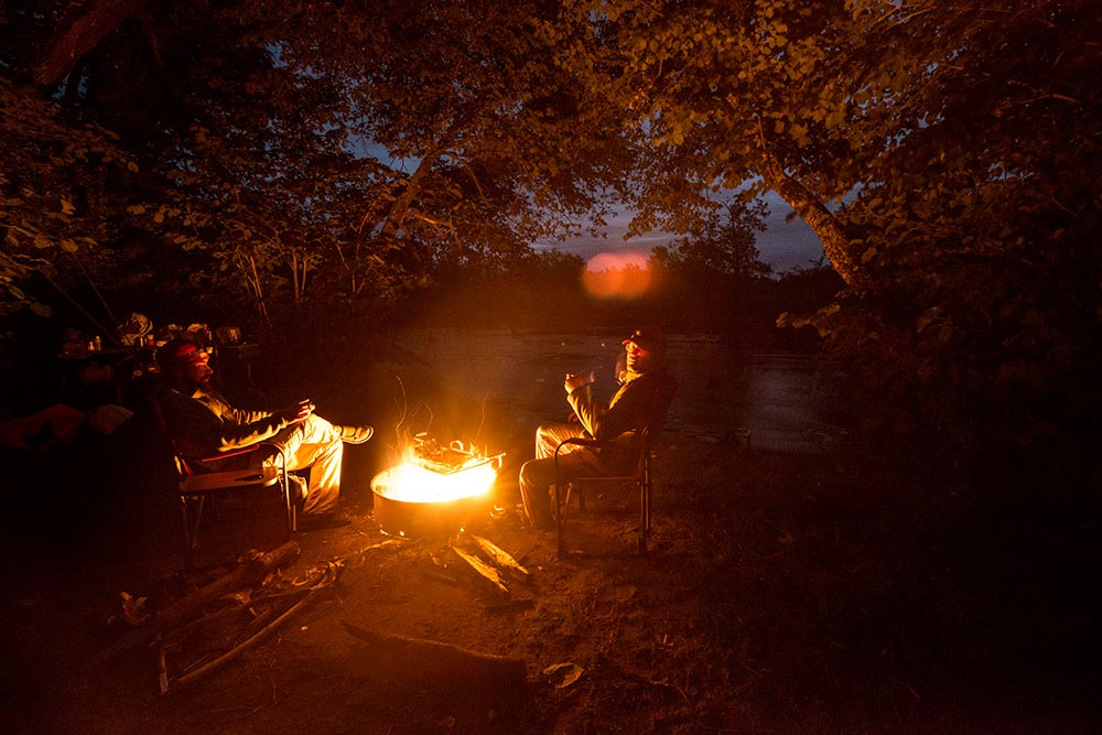 campfire at night ol guide life