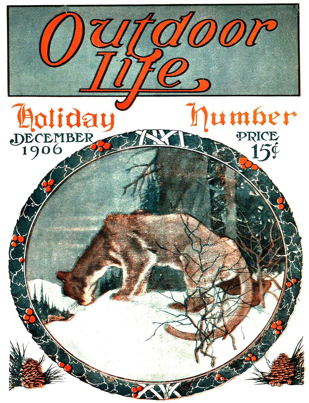 December 1906 Cover of Outdoor Life