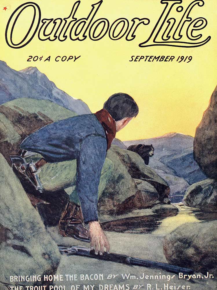 Cover of the September 1919 issue of Outdoor Life