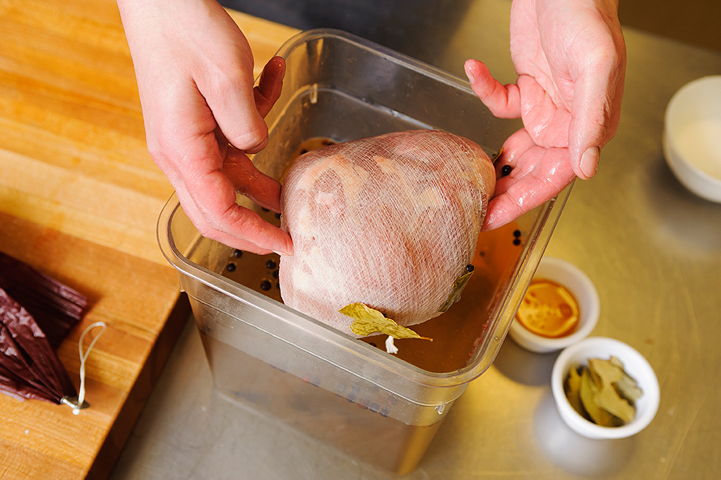 Wild Game Prep a Boar Ham for Curing and Smoking