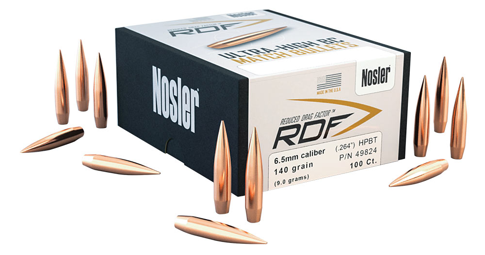 Nosler 6.5 Creedmoor RDF ammunition