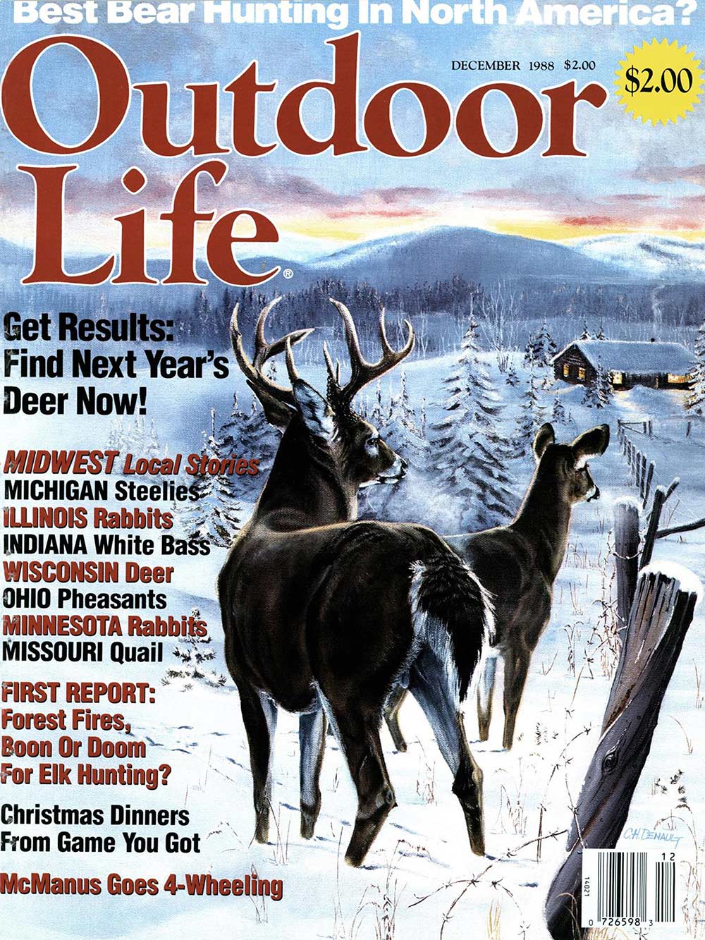 December 1988 Cover of Outdoor Life