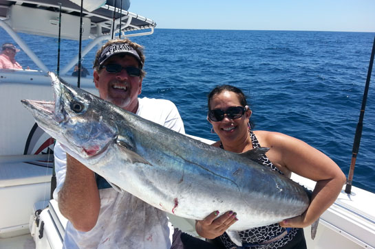 Florida Woman Lands Monster Kingfish on Her Birthday