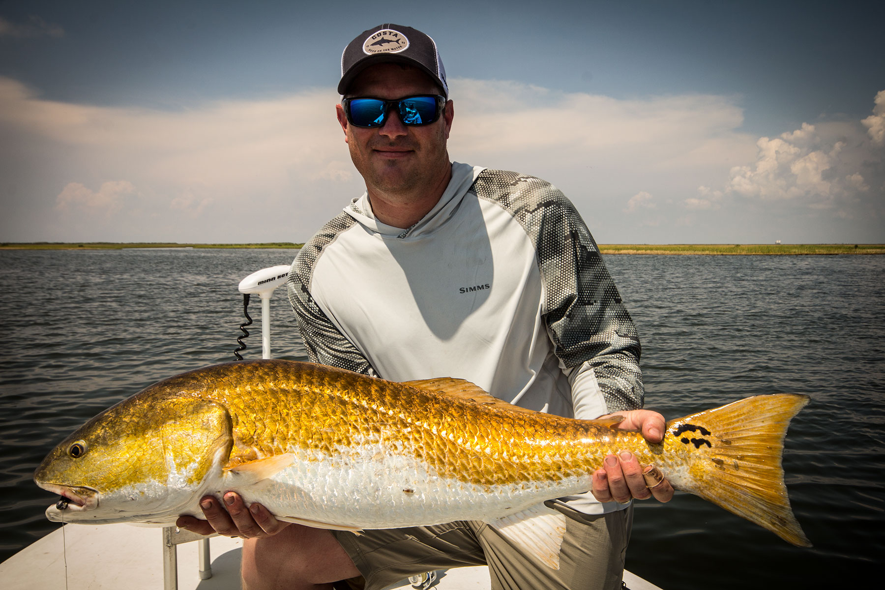 A bull redfish from Louisiana