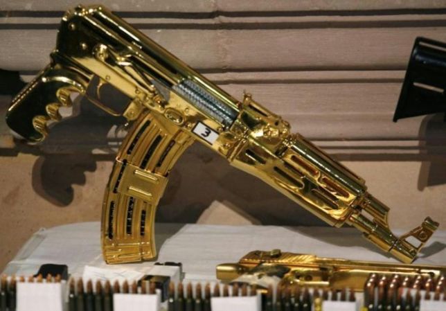 Gold-plated AK-47 (And Other Examples of Bespoke Taste in Narco-Guns)