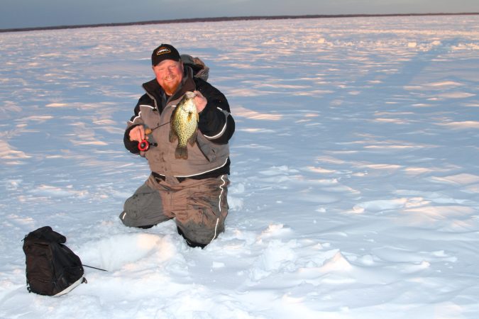 Ice Fishing: The Hot Bite at Last Light