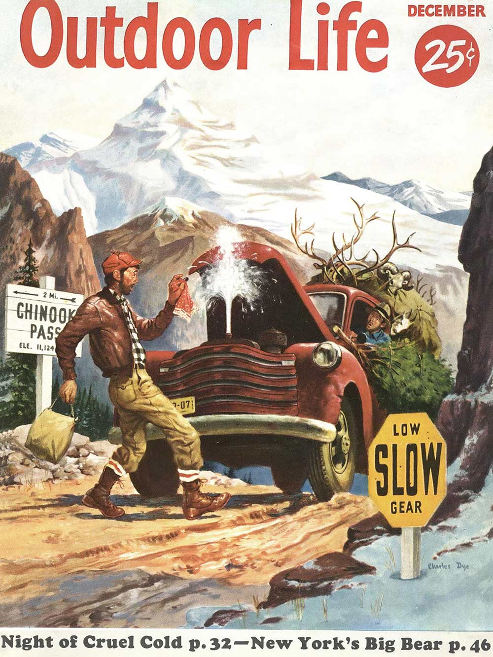December 1955 Cover of Outdoor Life