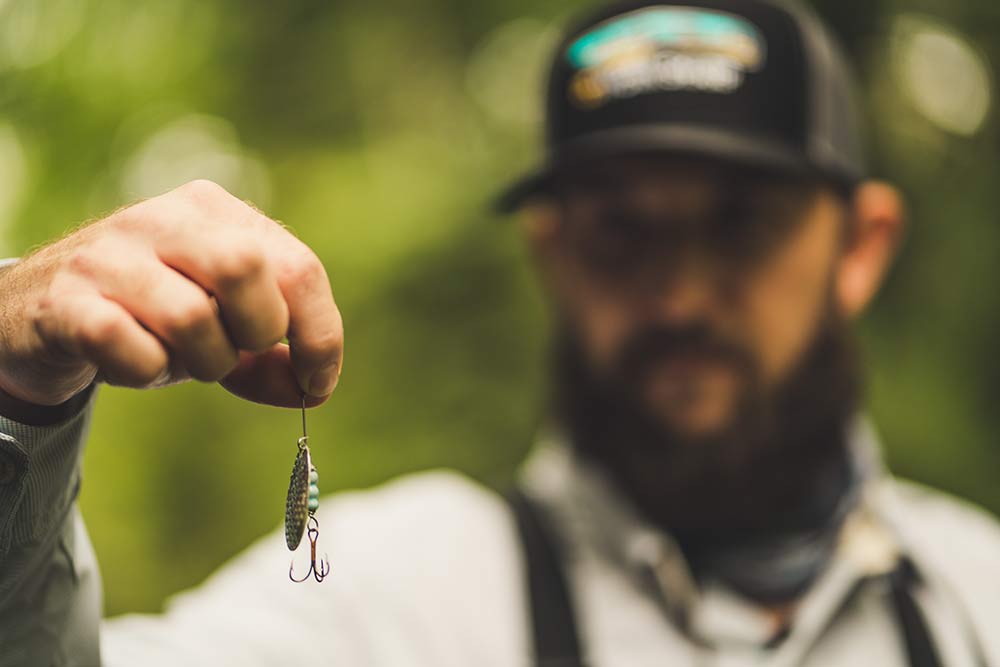 spinner lure for trout fishing