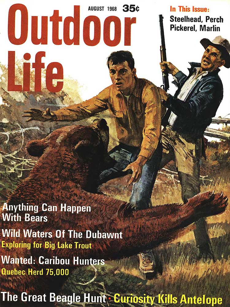 August 1968 Cover of Outdoor Life