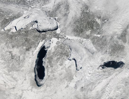 Record Freeze on the Great Lakes Has Big Impact on Fish and Waterfowl