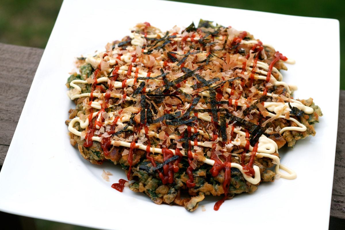 okonomiyaki ramps nettles