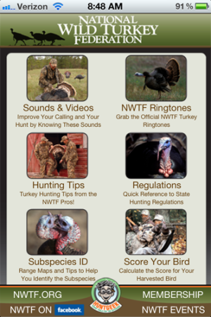 National Wild Turkey Federation Launches New App