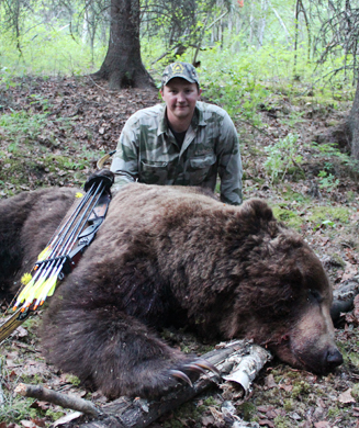 Potential Record Grizzly Taken with a Recurve Bow