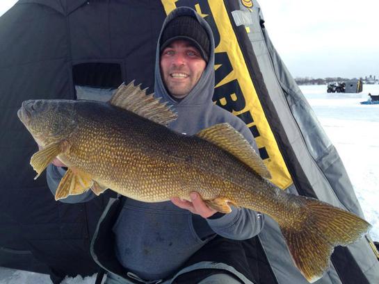 How to Catch a World Record Walleye Through the Ice
