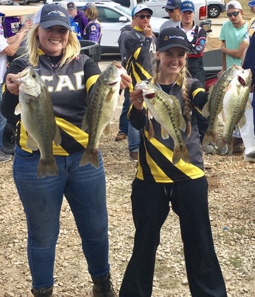 Girls’ Bass Fishing Team Earns Spot in College Fishing Championship