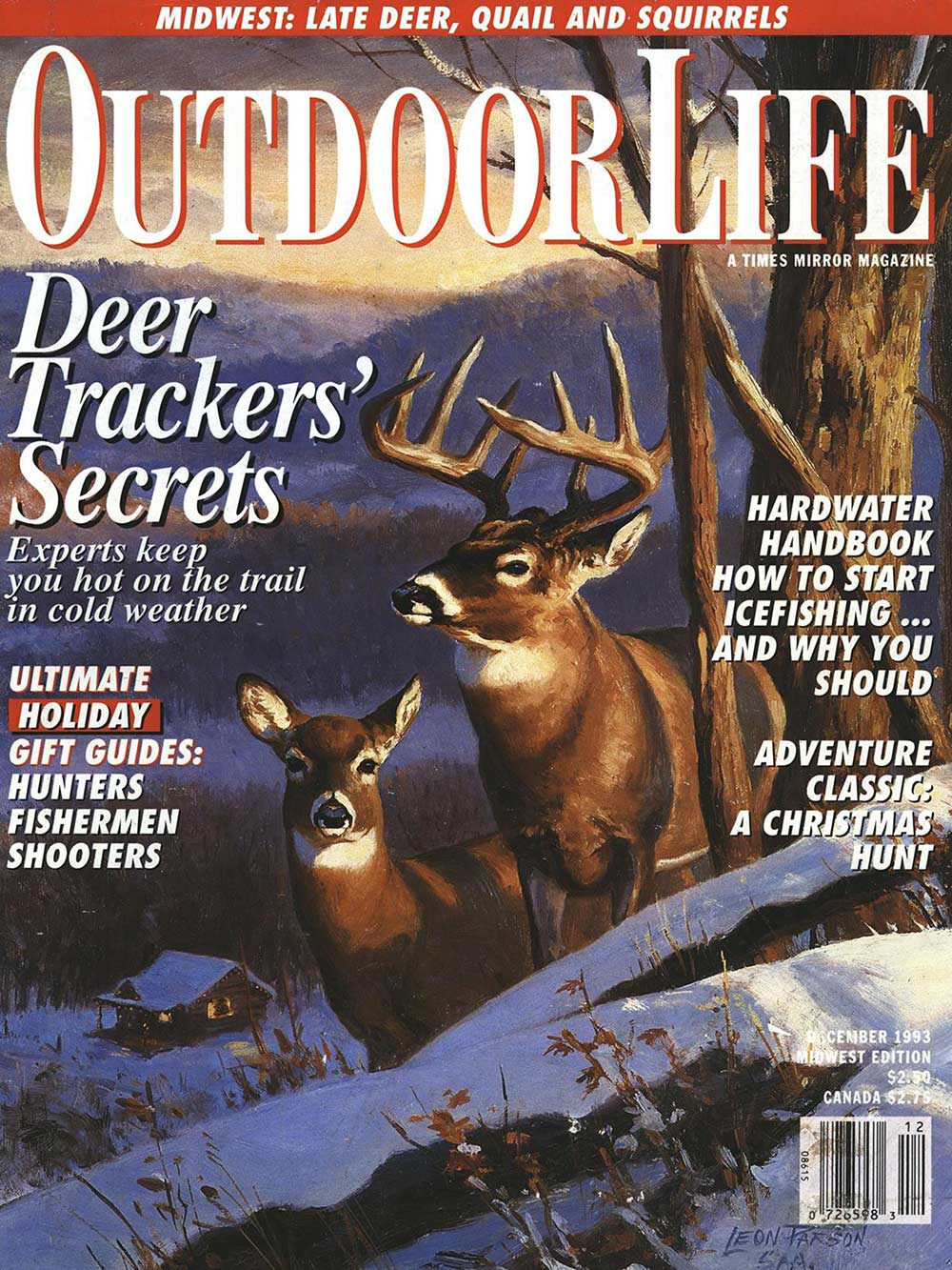December 1993 Cover of Outdoor Life