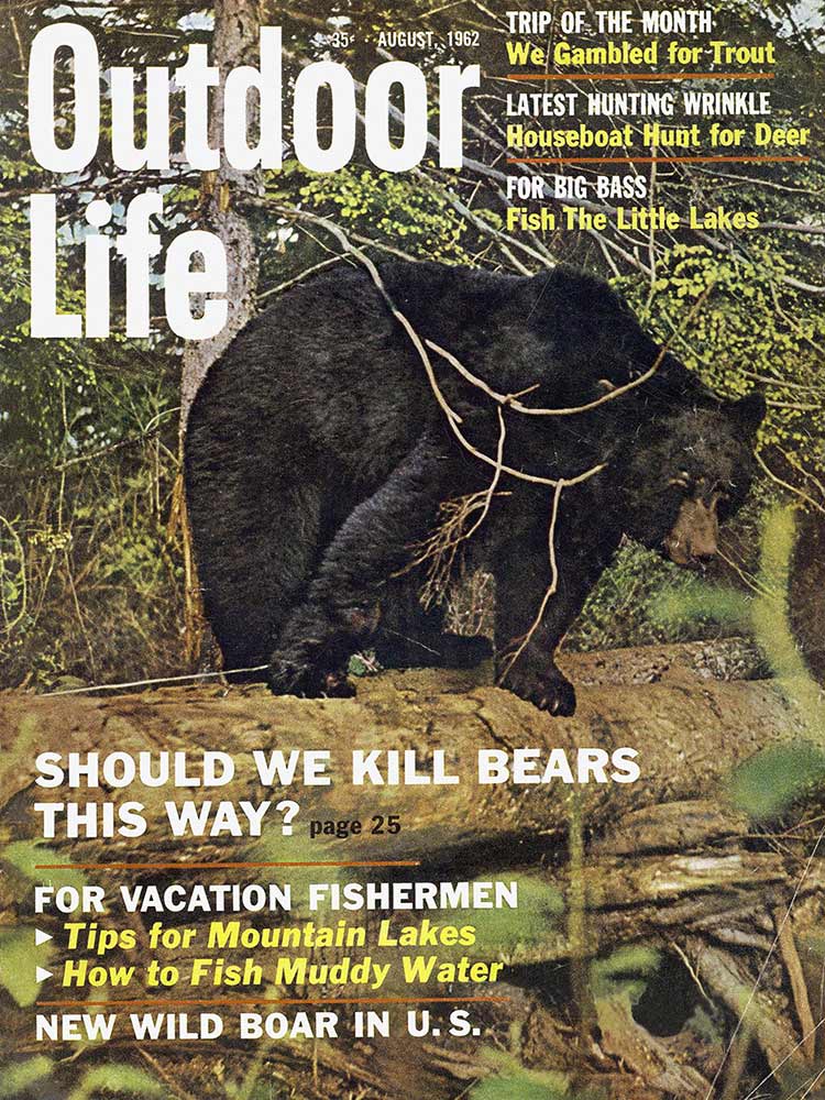 August 1962 Cover of Outdoor Life