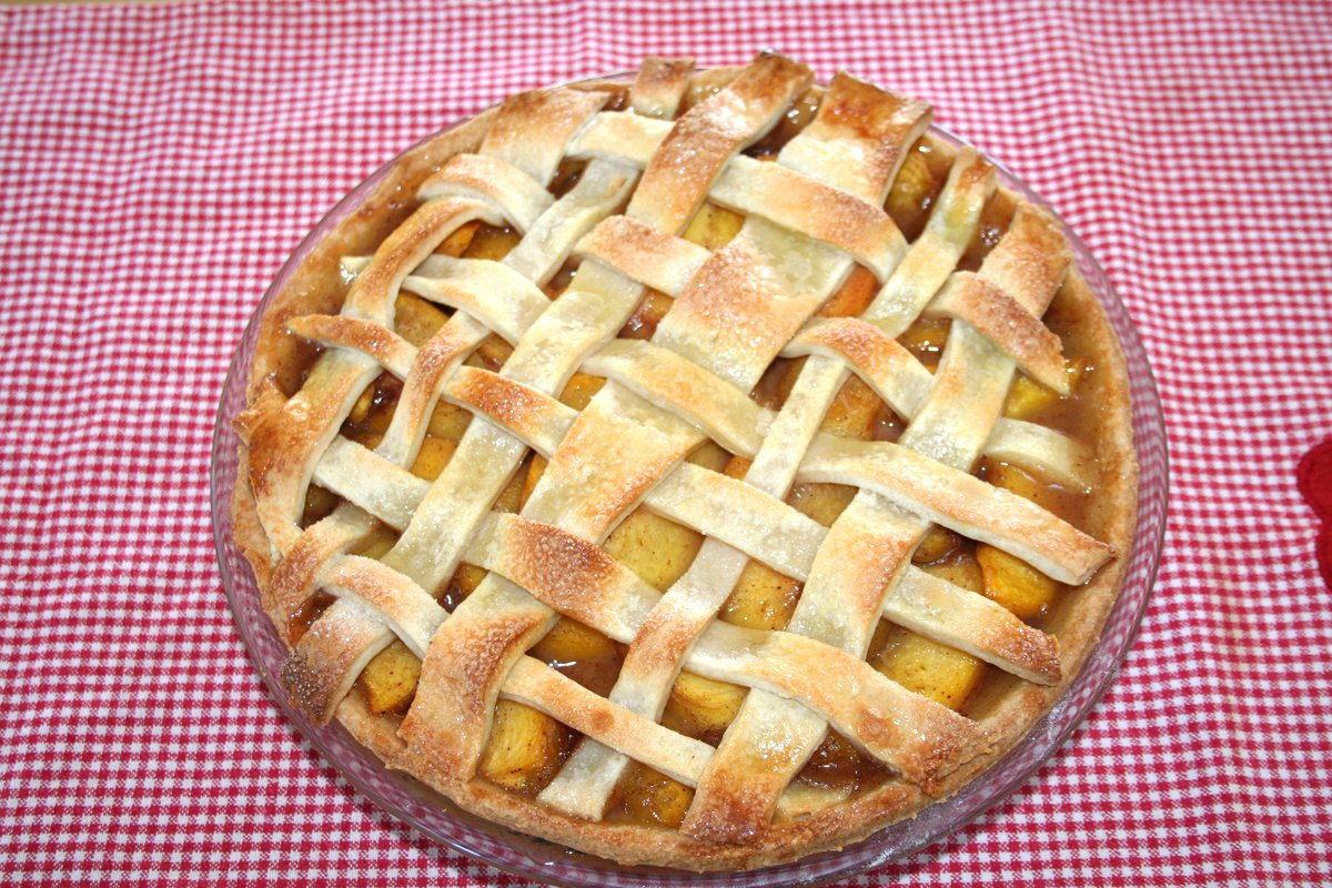 Peaches and Cream Pie