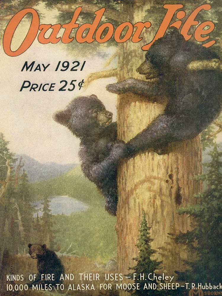 Cover of the May 1921 issue of Outdoor Life
