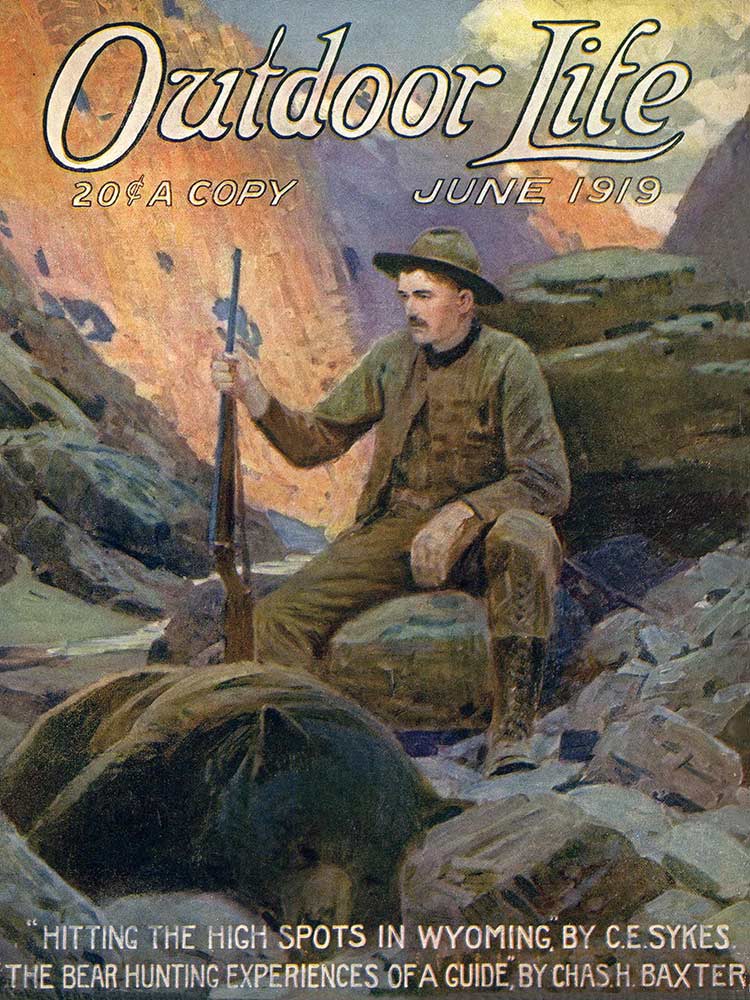 Cover of the June 1919 issue of Outdoor Life