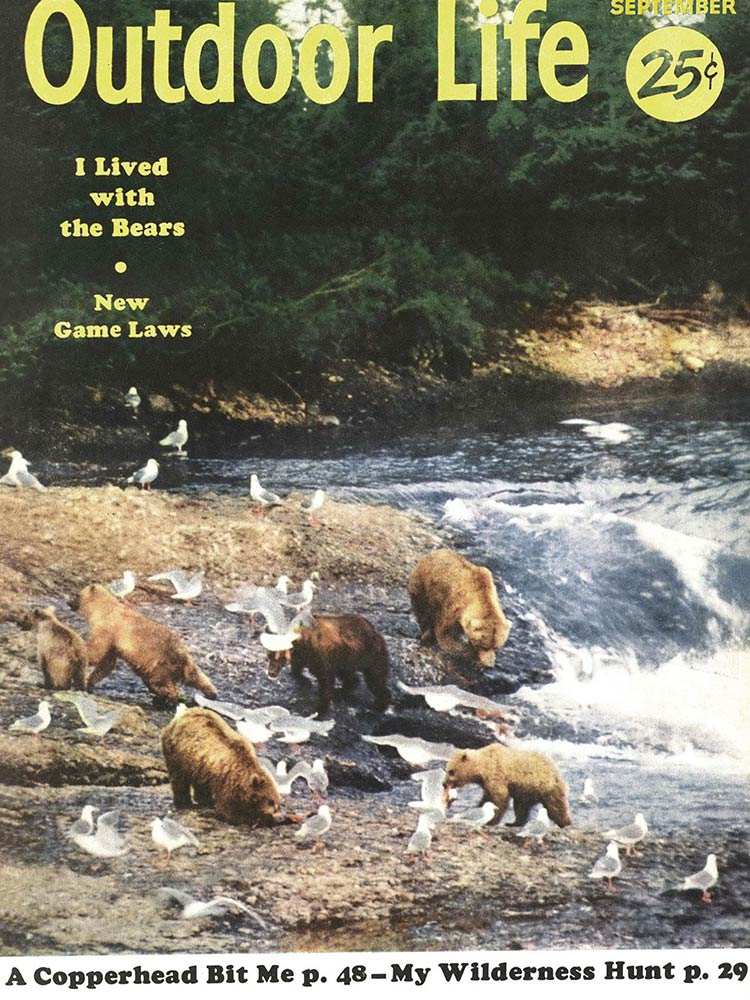 September 1955 Cover of Outdoor Life