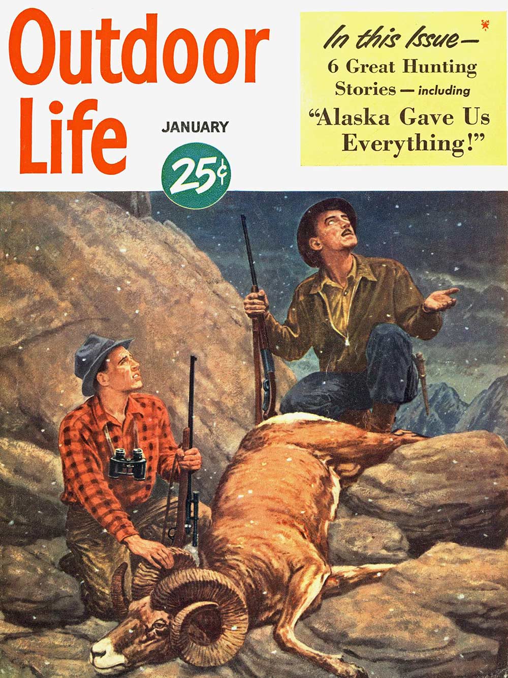 January 1950 Cover of Outdoor Life