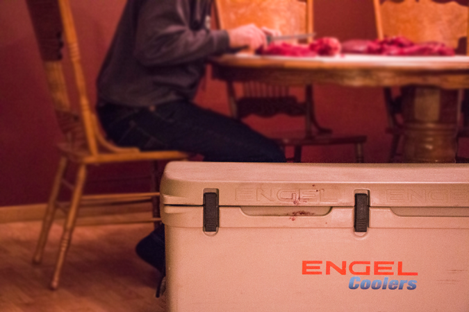 Turn Your Cooler into a Mobile Butchering Station