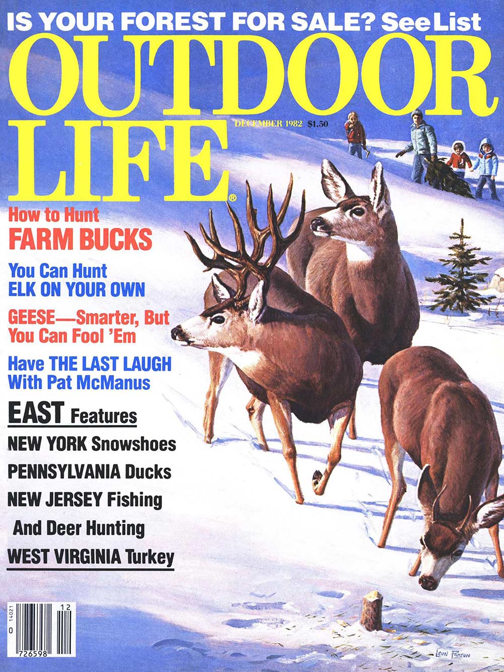 December 1982 Cover of Outdoor Life