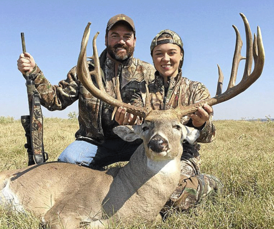 In Support of Youth Hunts: 14-Year-Old Girl Takes One of Oklahoma’s All-Time Biggest Bucks